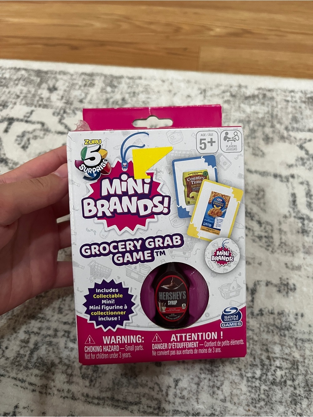 Mini brand card game